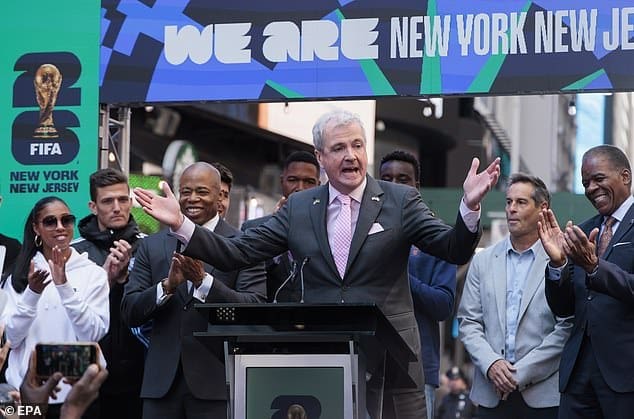 New Jersey Governor Phil Murphy  Credit: Bad Dawg Sports