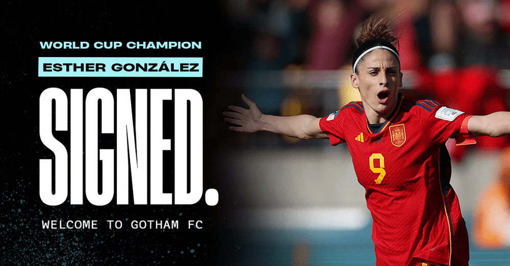 Gotham FC Signs World Cup Champion Esther González of Spain