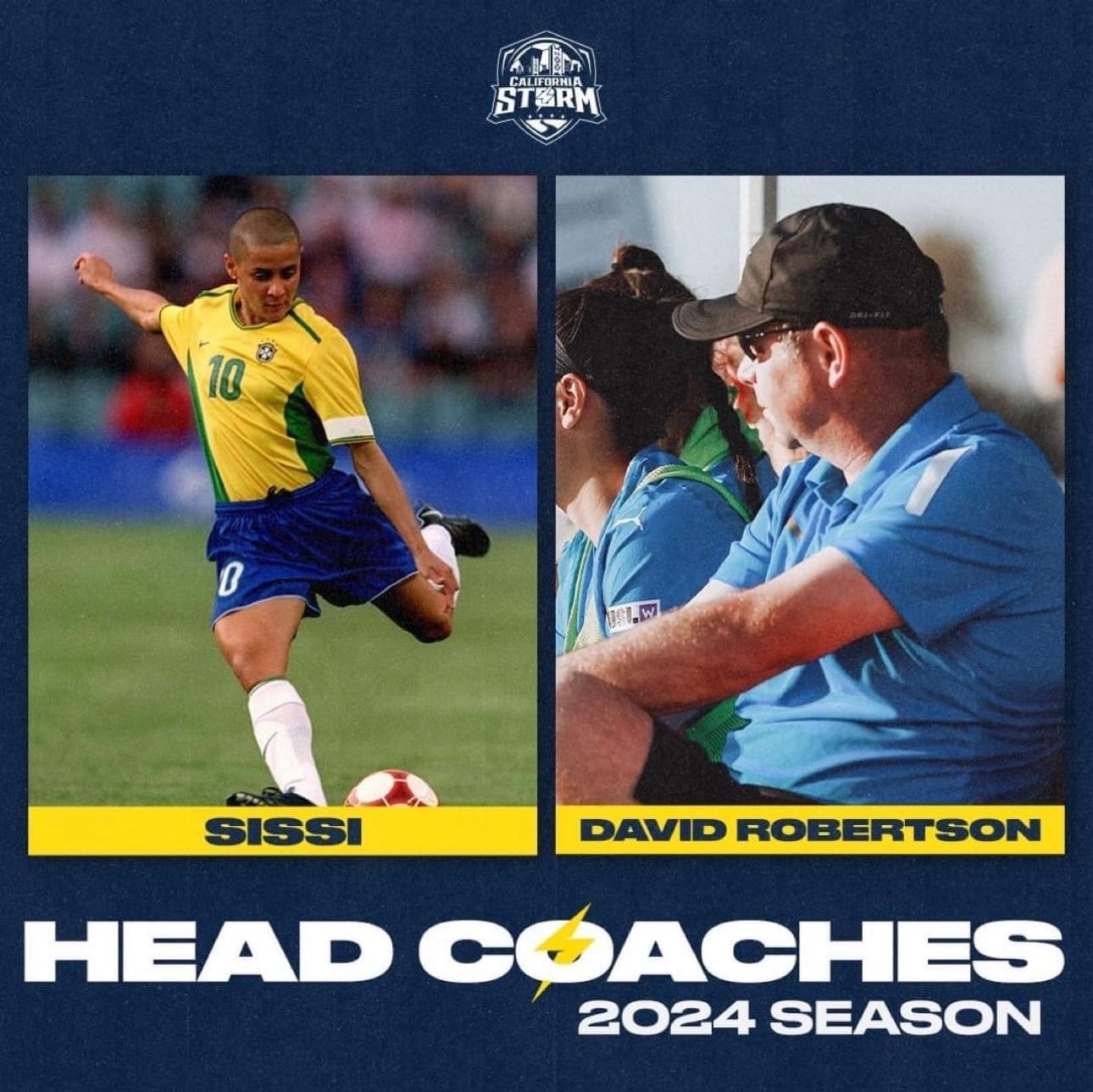 California Storm Co-Coaches Announced