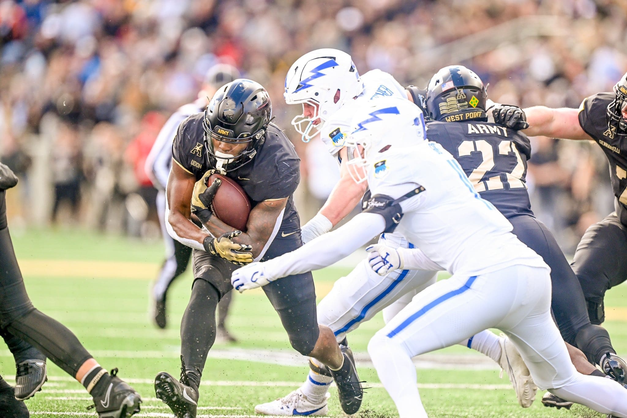 Kanye Udoh Shines as Army Defeats Air Force 20-3