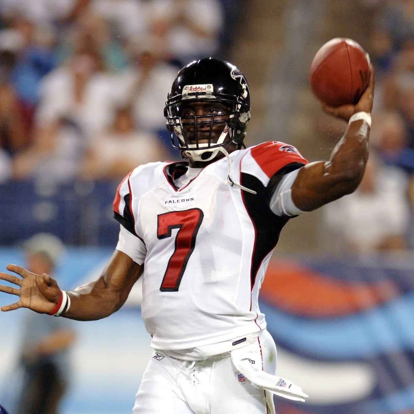 12/17/24 Virgina| Michael Vick former Atlanta Falcons quarterback and Virginia Tech QB is set to become the new head coach of Norfolk State just 20 minutes from his home in VA. Mandatory Credit: NFL/ Atlanta Falcons