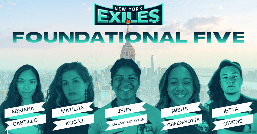 New York Exiles Announce 2025 Athlete Roster