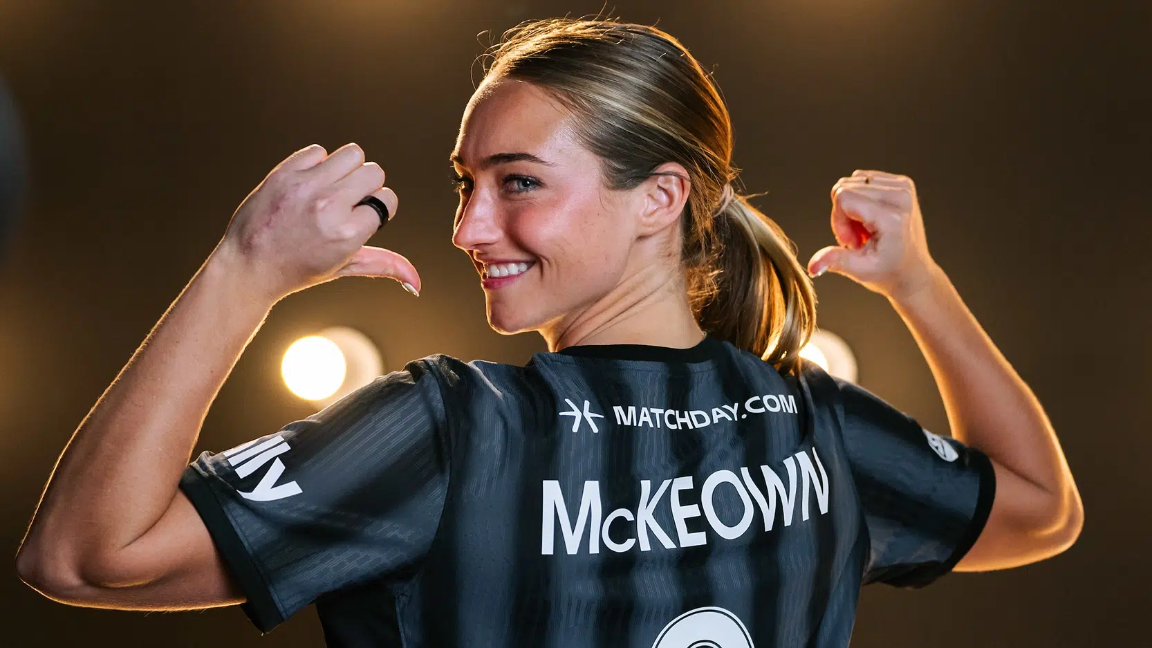 Tara McKeown, Washington Spirit. Mandatory Credit: Washington Spirit