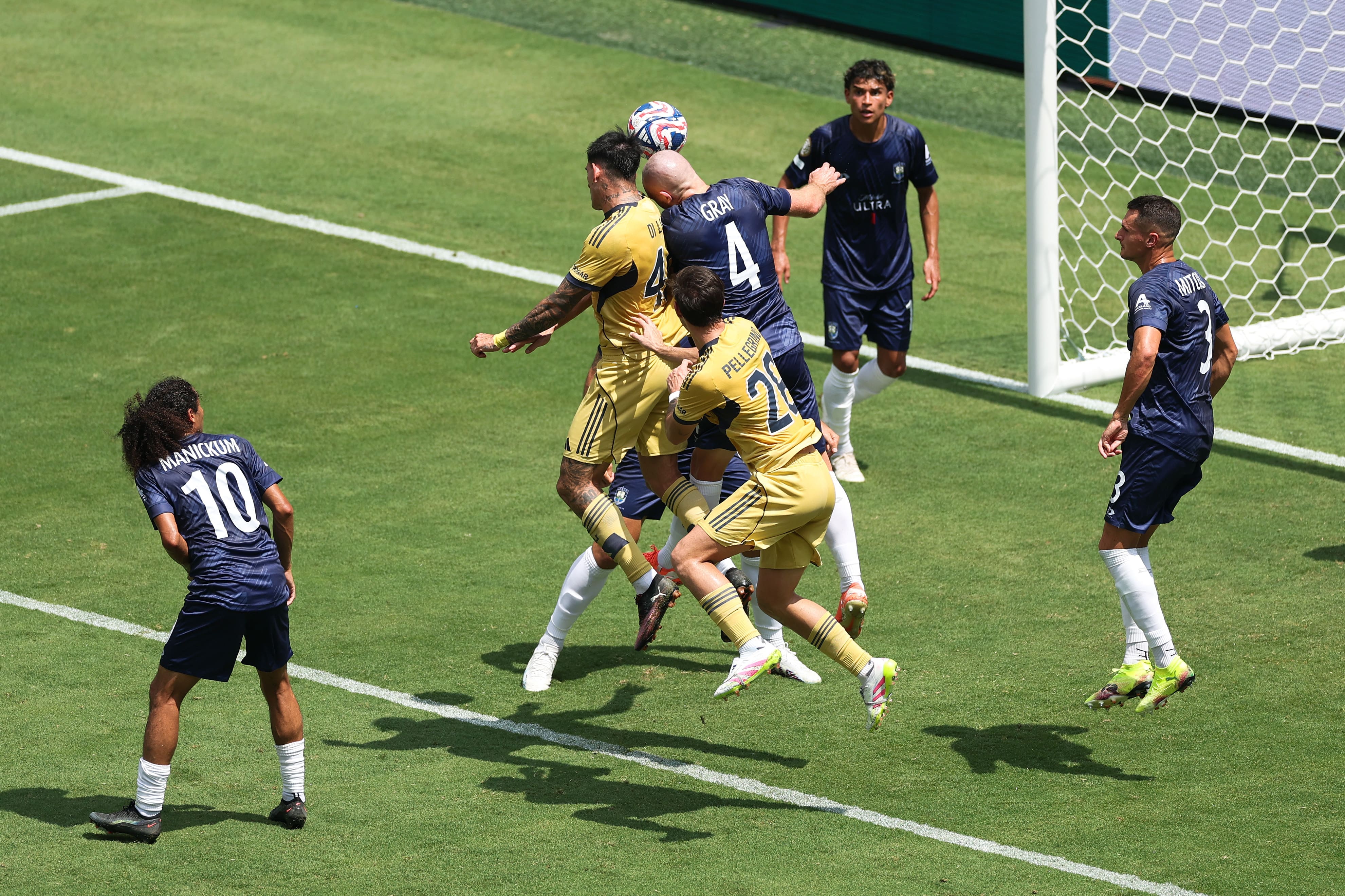 Sebastian Gray Scores the big equalizer Photo from FIFA