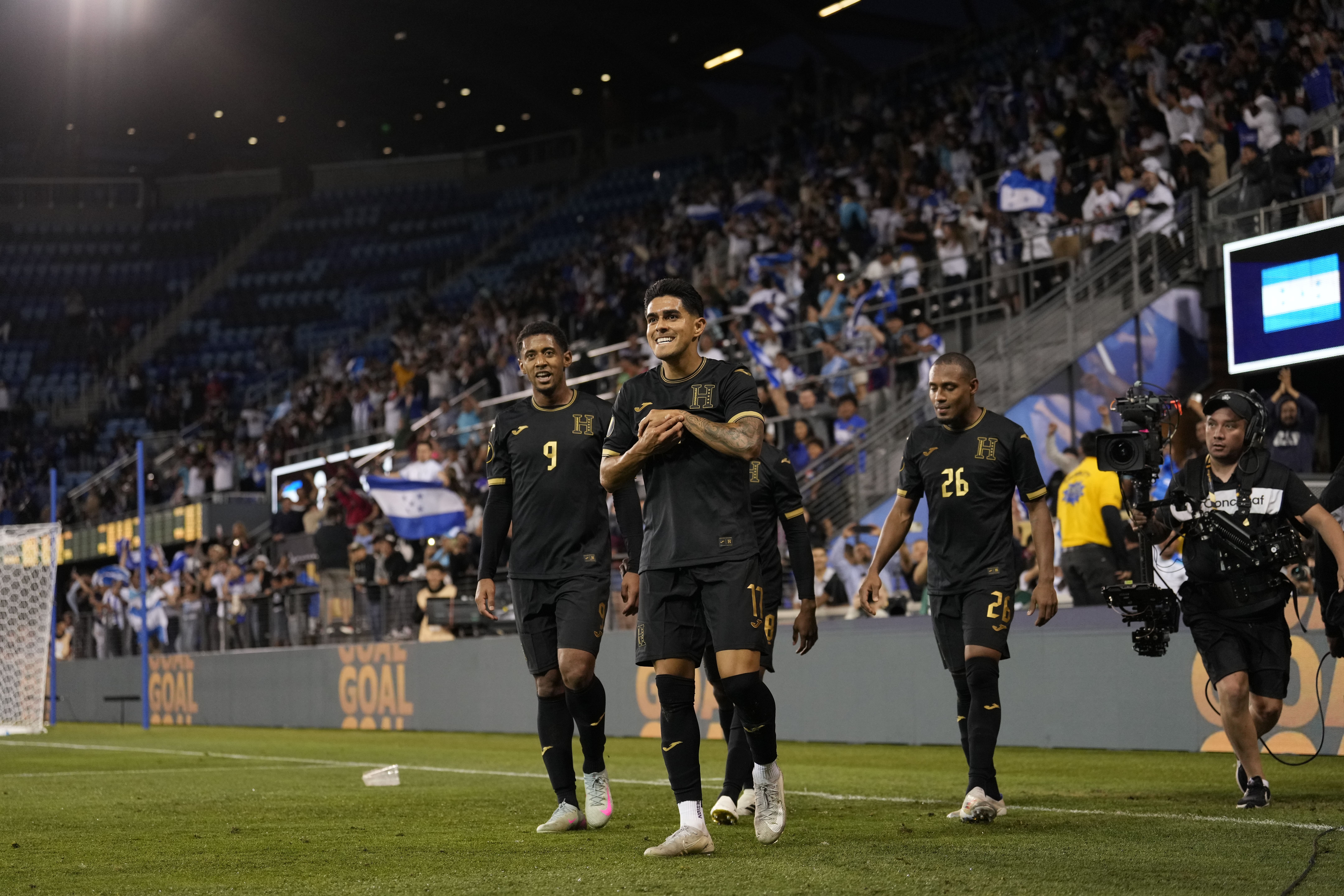Luis Palma Celebrates Game Winning Goal. Photo From Concacaf.com