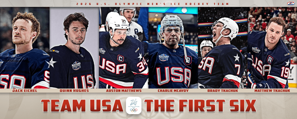 6/16/2025 USA Hockey Olympics announcement. Photo by USA Hockey
