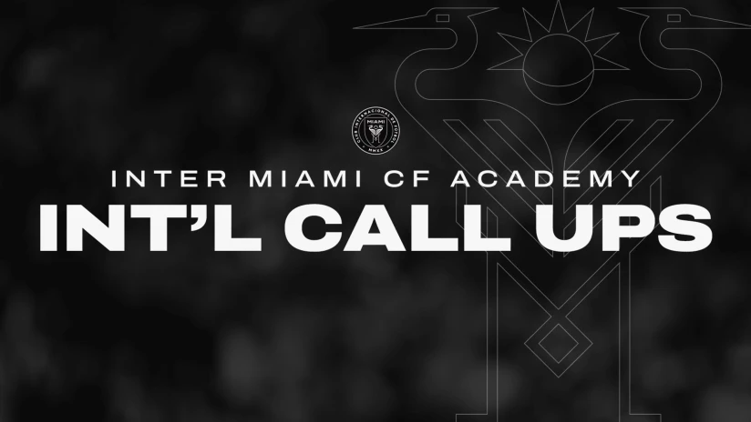 6/23/25 Inter Miami youth academy heading to MicFootball Punta Cana. Mandatory Credit: Inter Miami CF