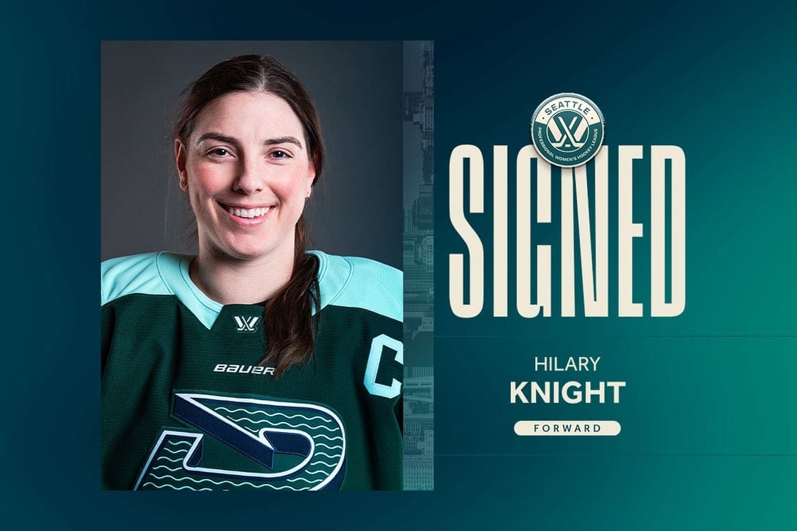 6/4/25 Hillary Knight joins expansion side PWHL Seattle. Mandatory Credit: PWHL