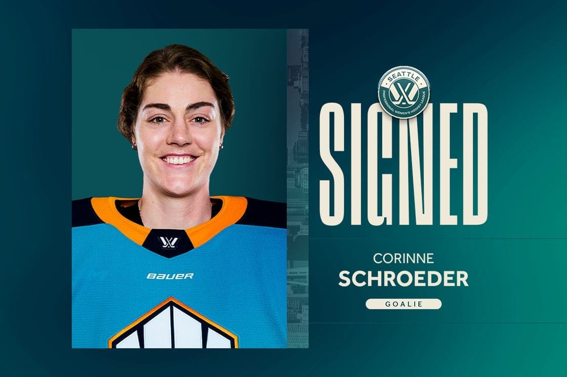 6/6/25 PWHL Seattle signs Corrine Schroeder of the New York Sirens. Mandatory Credit: PWHL