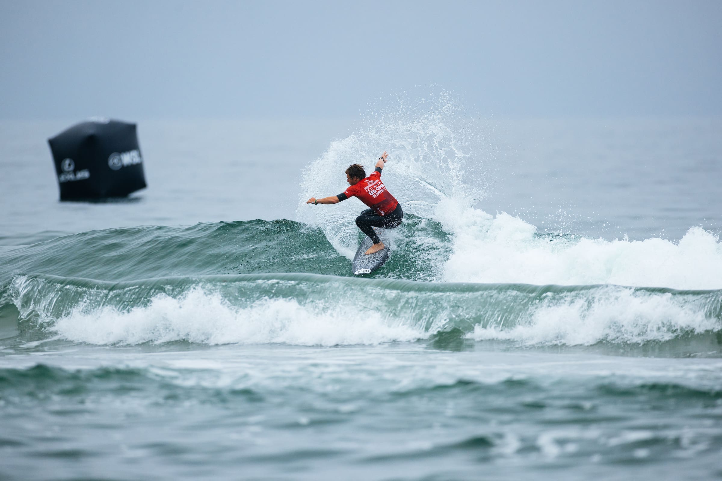 Afonso Antunes of Portugal surfs in Heat 2