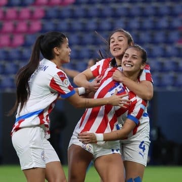 7/28/2025 Camilla Gomez Scores the winning goal. Mandatory Credit CONMEBOL.com