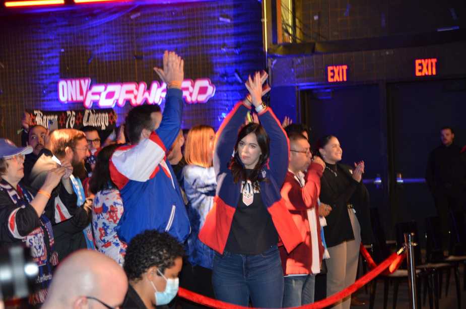 Fan pic from US Men's National team announcement party.