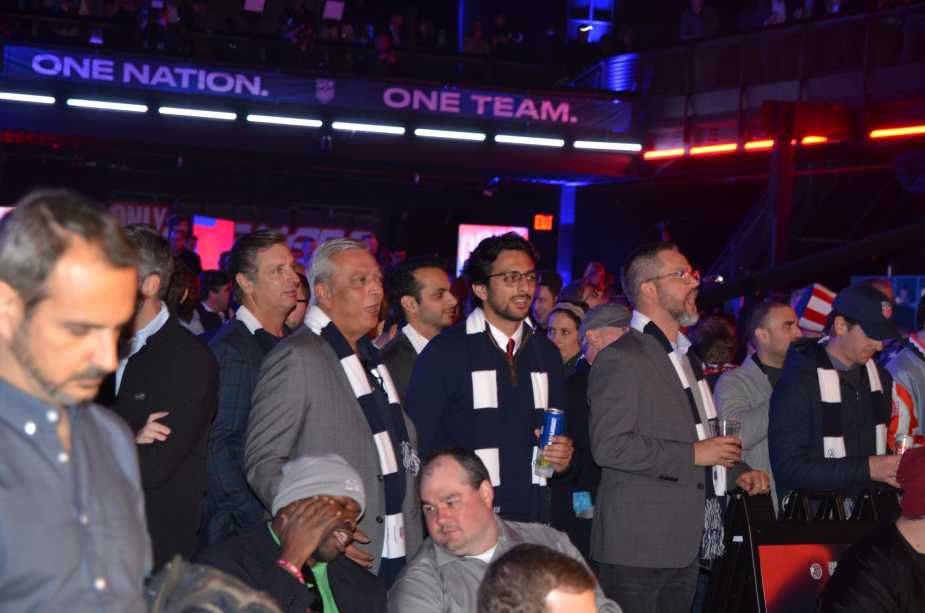Fan pic from US Men's National team announcement party.