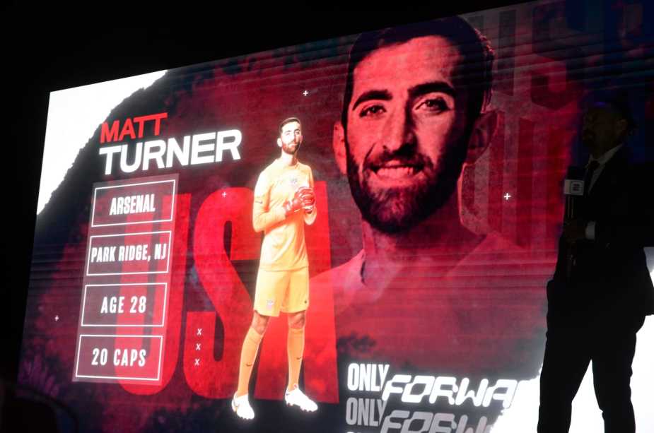 Matt Turner Announced as GK for World Cup Qatar 2022.