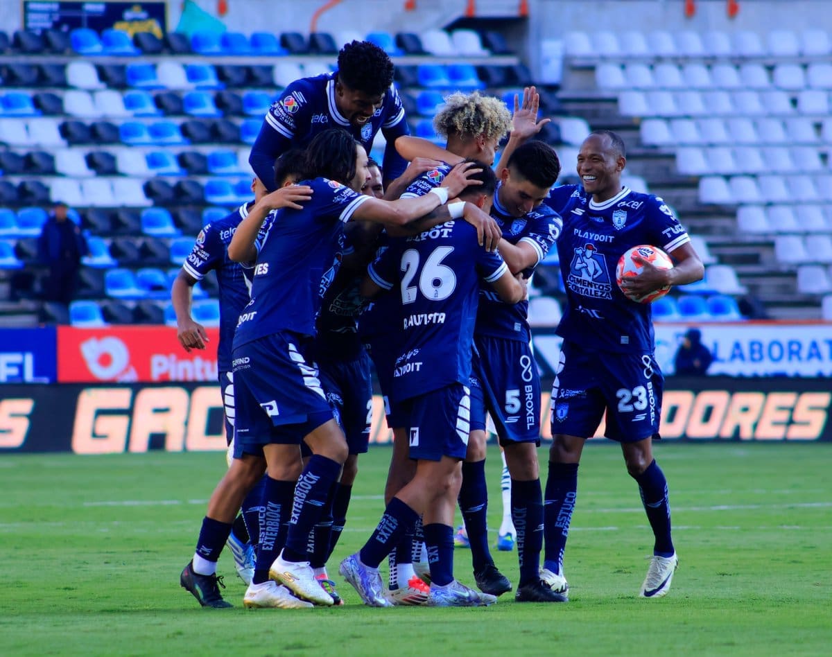Pachuca Goal Celebration