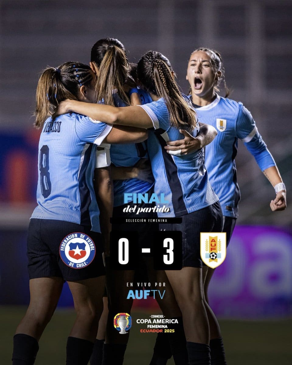 Uruguay Wins 3-0