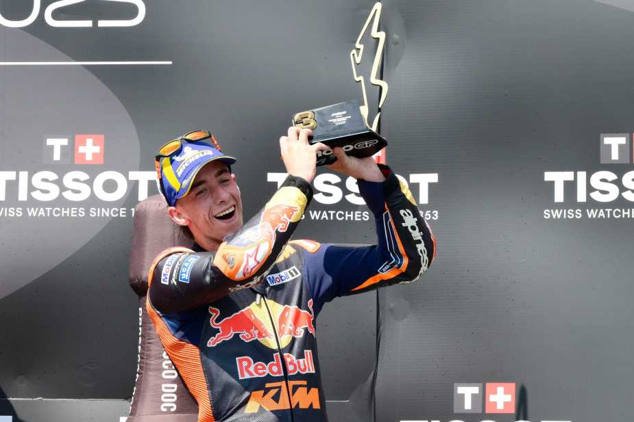 Pedro Acosta at MotoGP World Championship Stop 12 on July 20, 2025 in Brno, Czech Republic. // Gold & Goose 