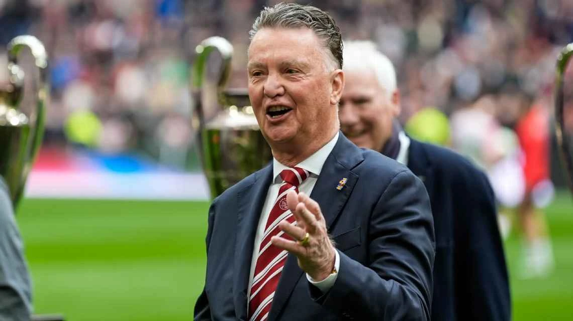 Louis van Gaal attended the Dutch Eredivisie match between AFC Ajax and AZ Alkmaar in March. Ed van de Pol/BSR Agency/Getty Images