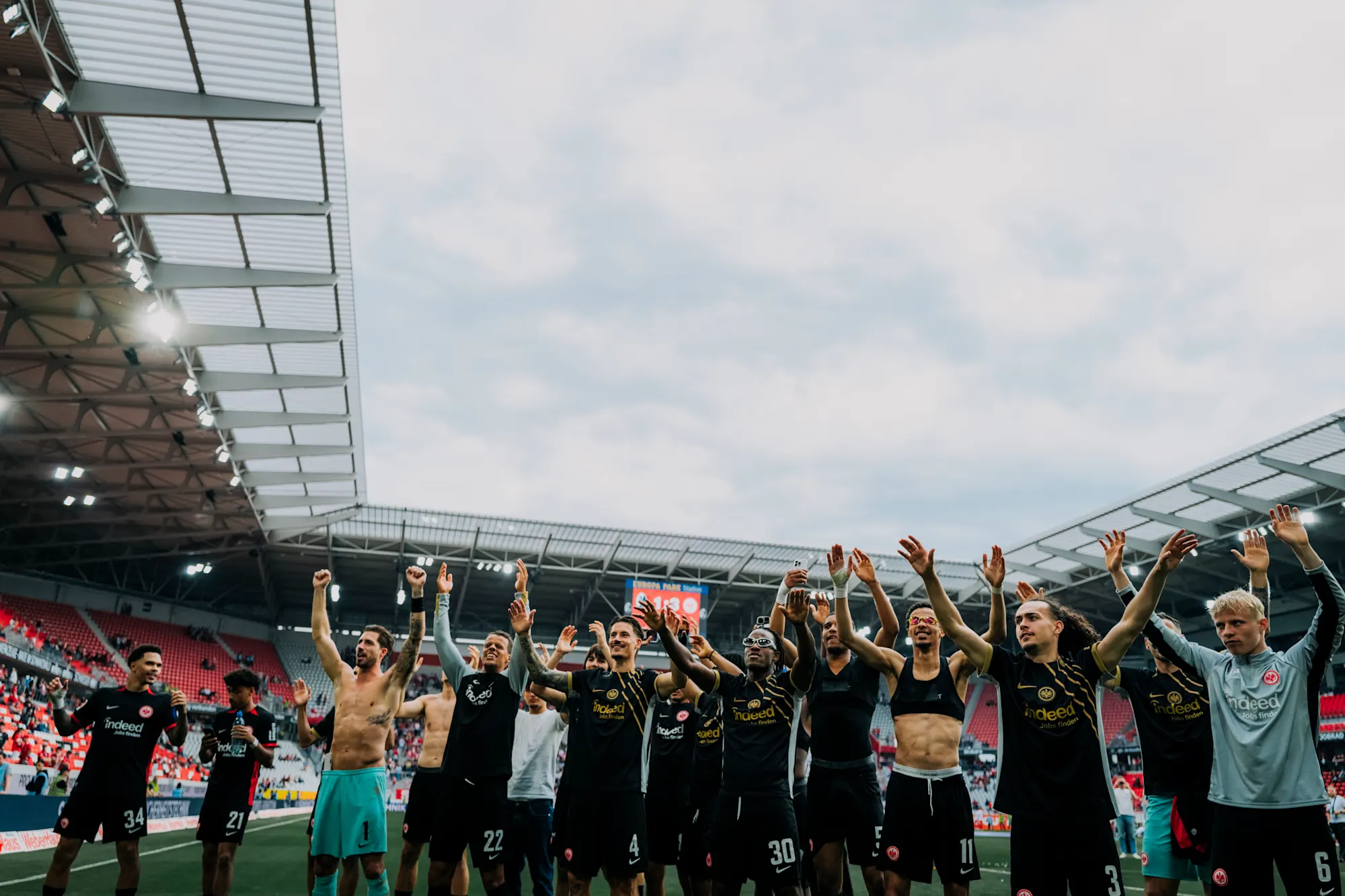 7/3/25 After 49 competitive matches in 2024/25, Eintracht Frankfurt looks back on a festive season. Mandatory Credit: Eintracht Frankfurt