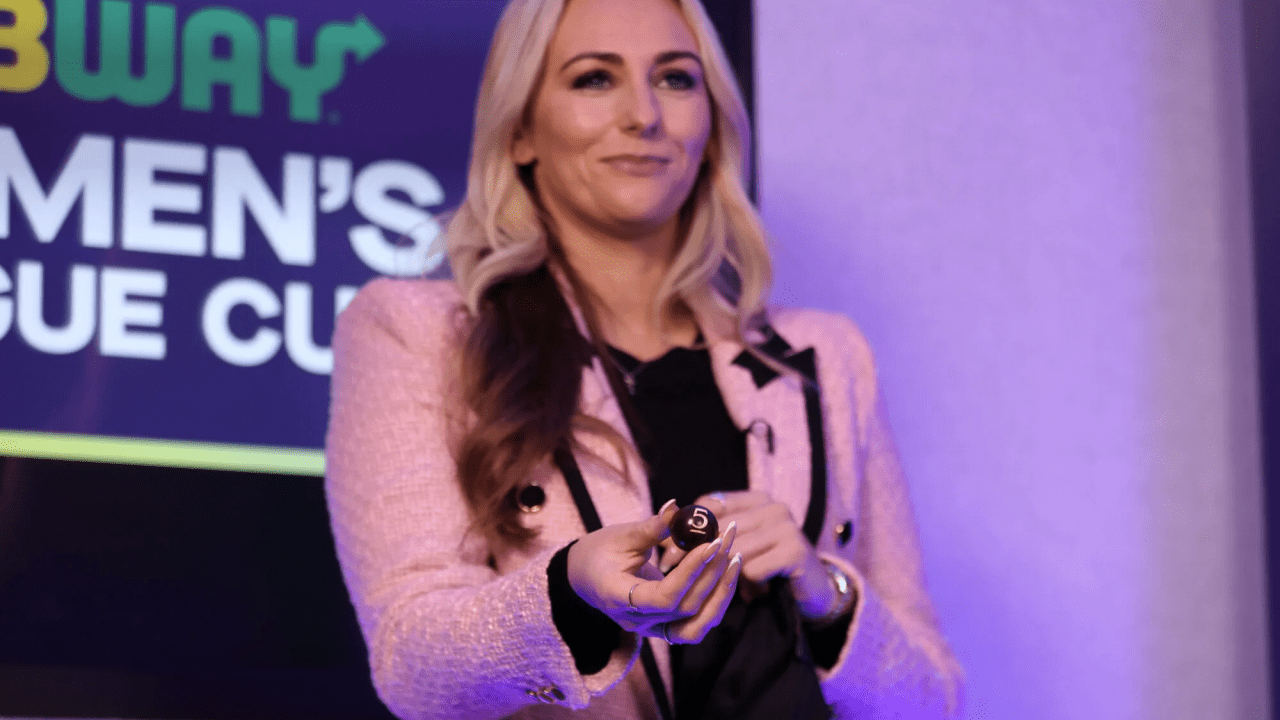 Former Barclays Women’s Super League forward and ex-England international Toni Duggan will conduct the draw