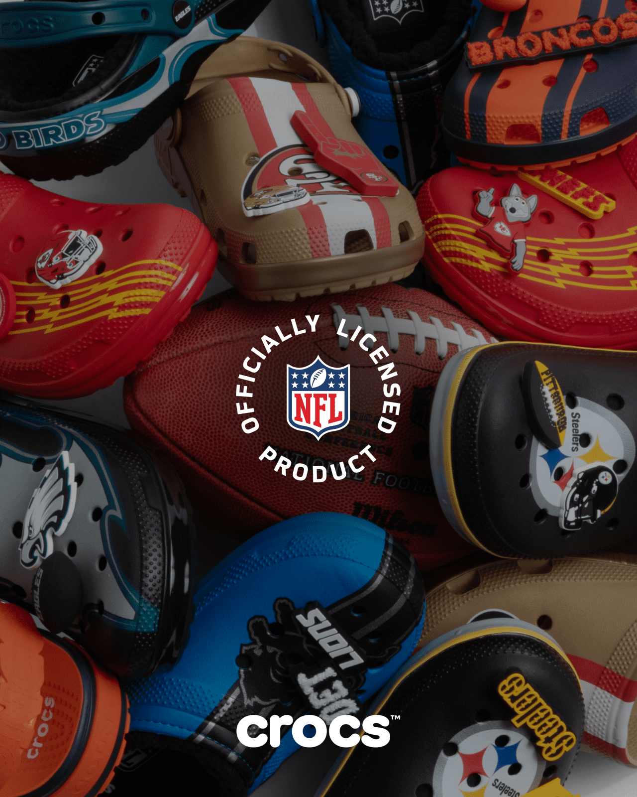 NFL and Crocs Launch Multi-Year Partnership for Team-Inspired Footwear Collection