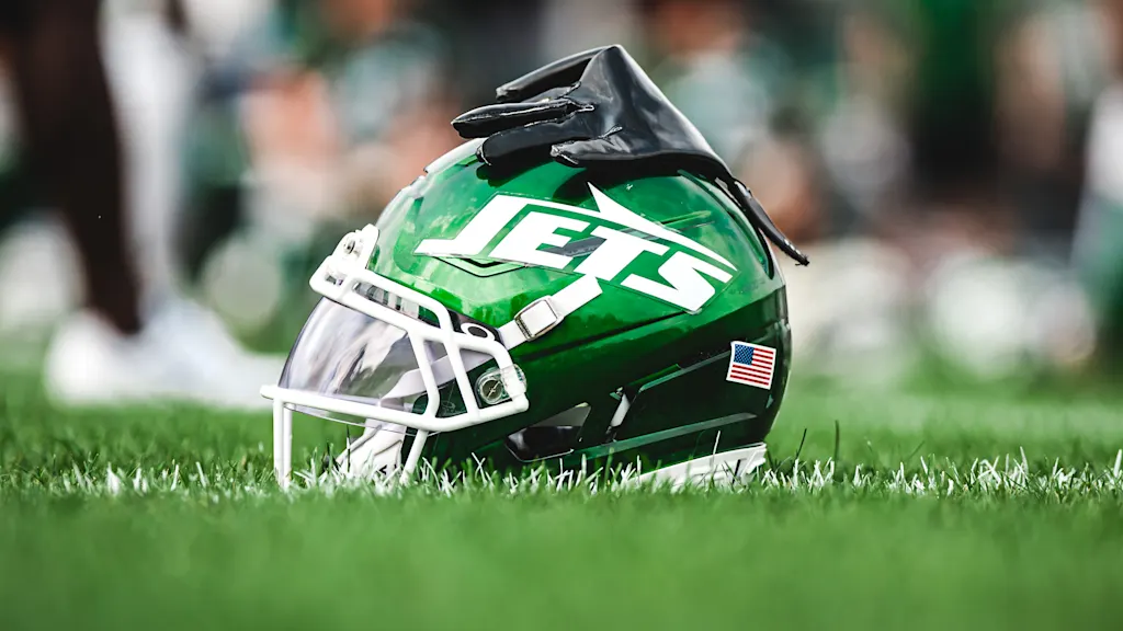 New York Jets Helmet. Mandatory Credit New York Jets