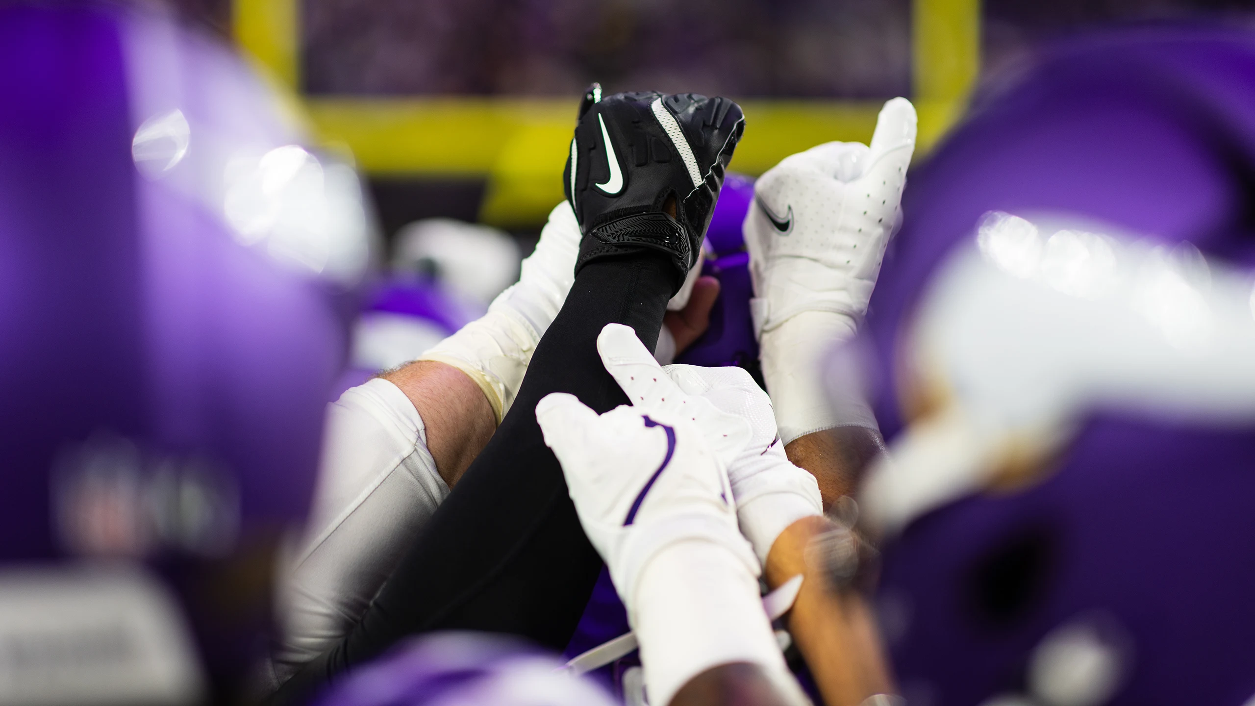 Minnesota Vikings name 2025 season team captains for the 2025 NFL season posing together in team uniforms