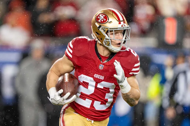 Christian McCaffrey Honored by the NFC for Week 7 Mandatory Credit: Yahoo Sports