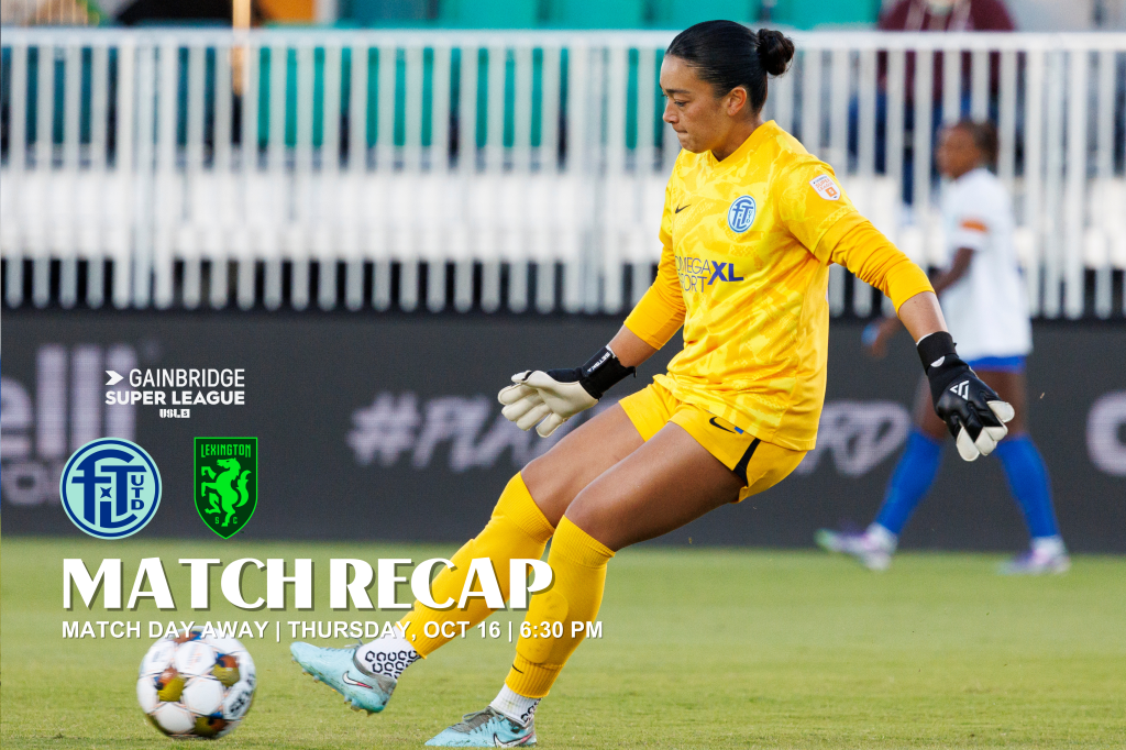 10/16/2025 Lexington SC Stadium, Lexington, KY. FTL backup keeper Haley Craig Mandatory Credit: FTL United