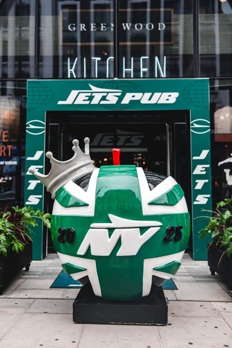 Jets Pub in London, England Mandatory Credit: New York Jets