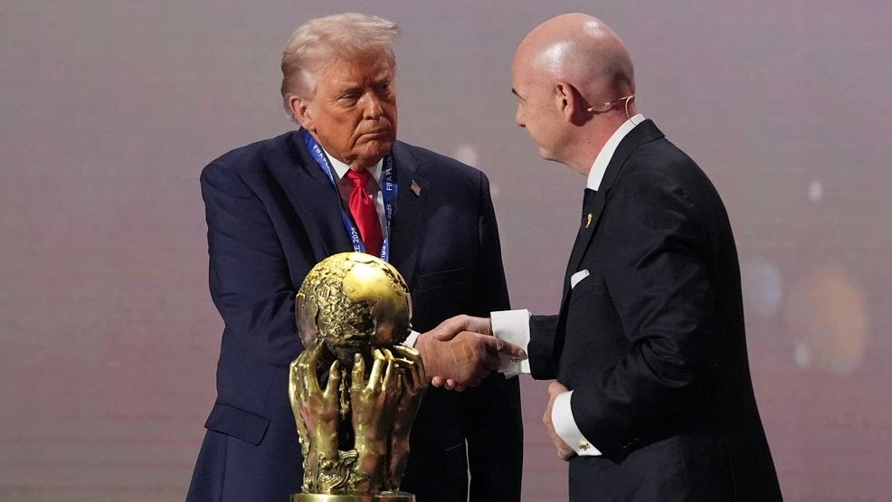 FIFA Awards its First Peace Prize to President Donald Trump