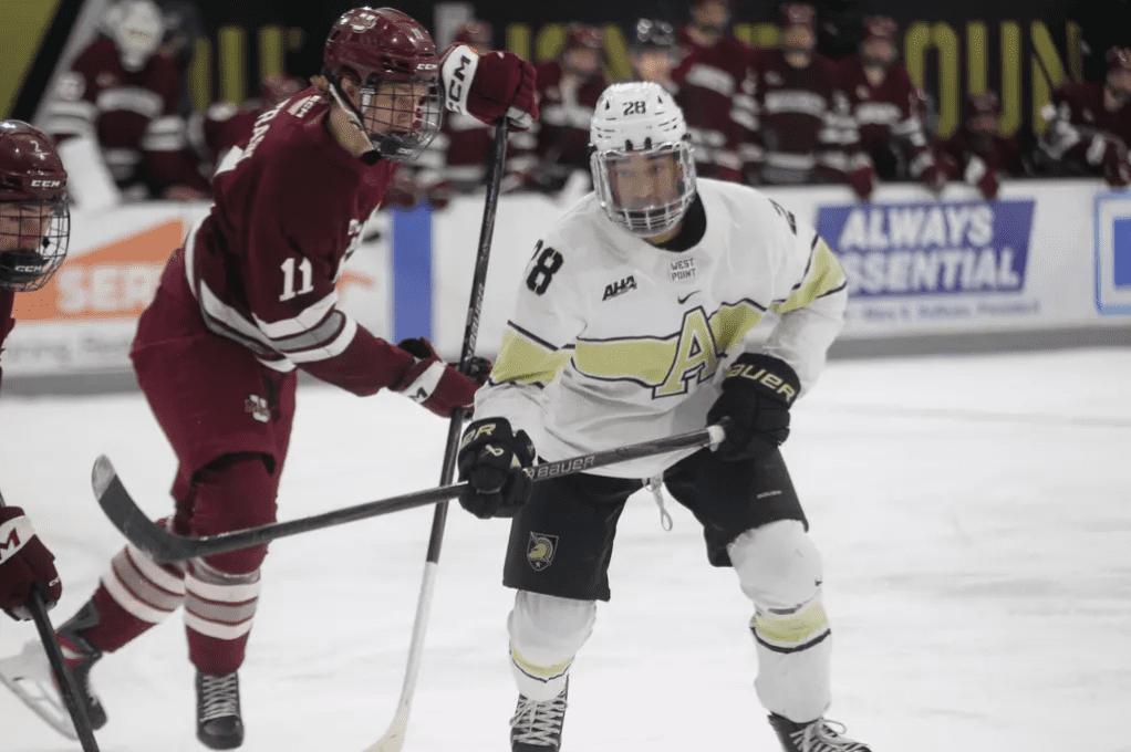 Army Junior Brent Keefer Named Atlantic Hockey Forward of the Week