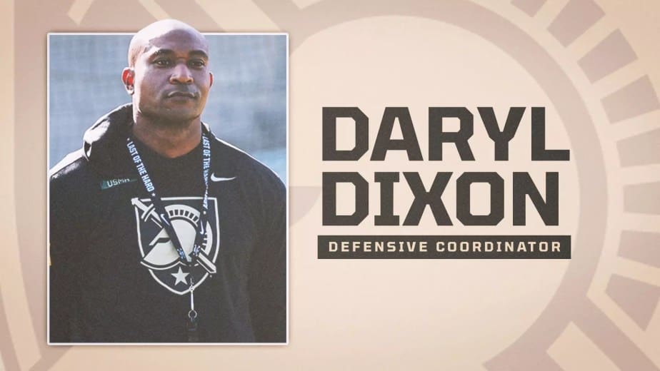 Army West Point Football Promotes Daryl Dixon to Defensive Coordinator