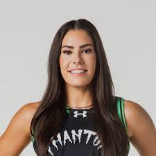 Kelsey Plum Head shot for Phantom. Mandatory Credit: Unrivaled Basketball.