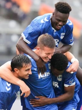 One Knoxville Celebrates a goal. Mandatory Credit: Knoxville News Sentinel