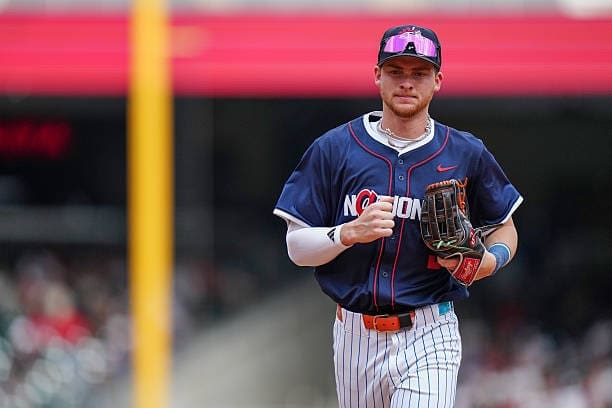 Future All-Star Game featuring Carson Benge of the New York Mets organization.