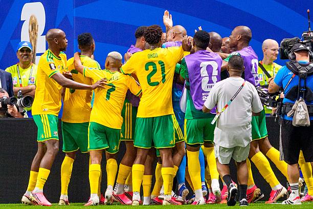 Celebrating A Goal in the corner