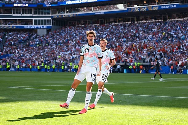 Charles DeKetelaere Celebrating a goal
